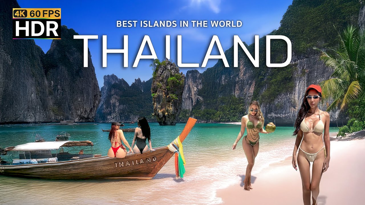 🇹🇭 4K HDR | The most beautiful Islands in Thailand – BEST Beach in the World 2025