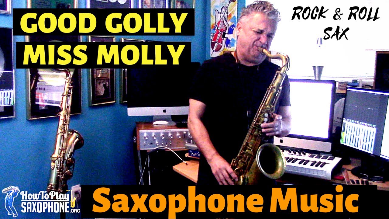 Good Golly Miss Molly - Sax Cover - Saxophone Music with Backing Track