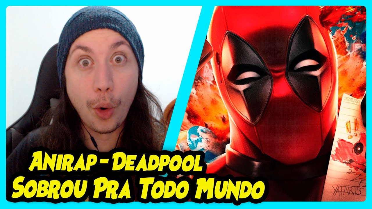 ♪ Deadpool (Finge que é Jujutsu) | Ado ado ado | AniRap | REACT DO MORENO