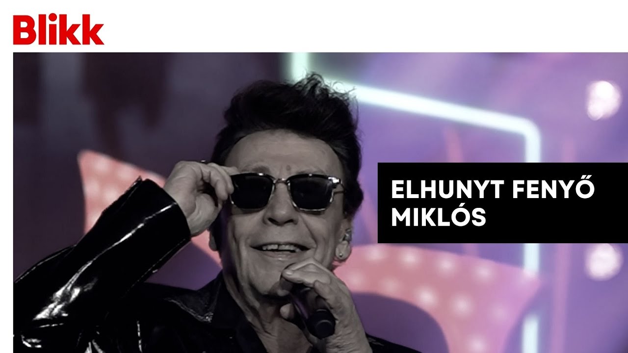 Elhunyt Fenyő Miklós - így emlékszünk rá. Nyugodjon békében!