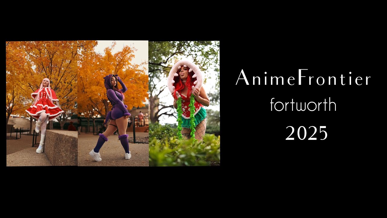 Animefrontier 2025 | fortworth tx | cosplay music video | Gabe’s Studio