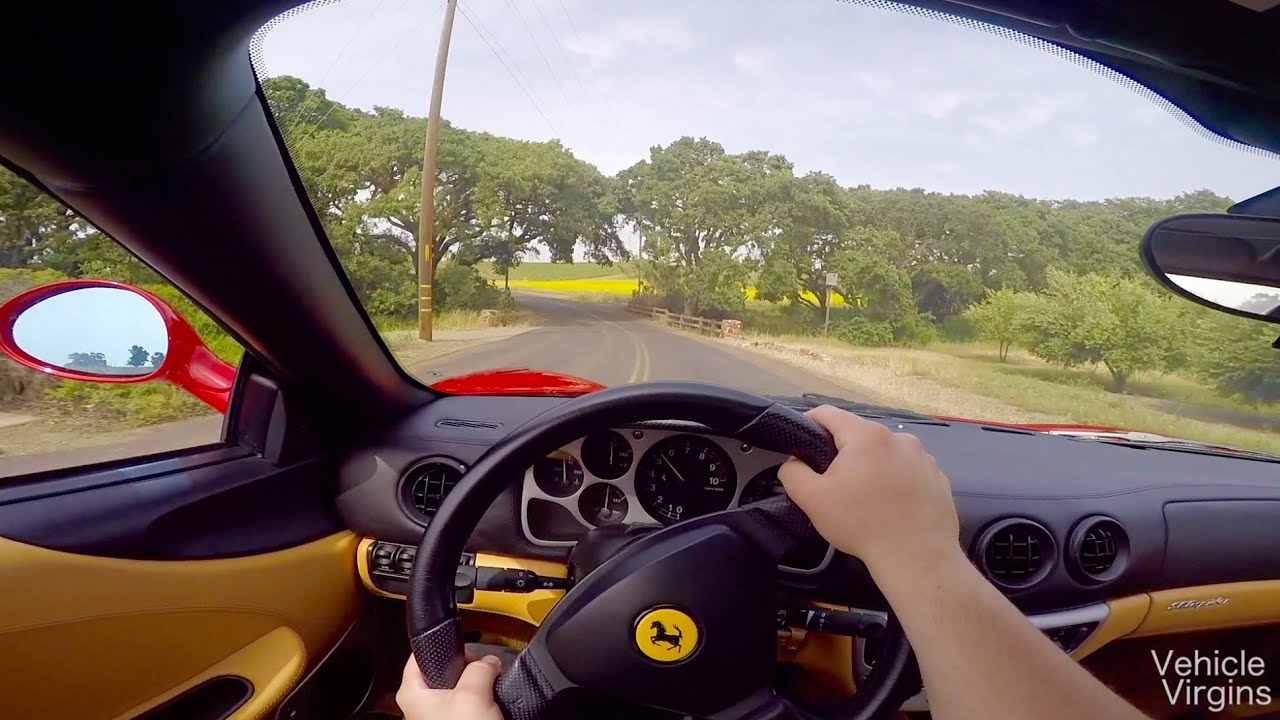 What It's Like To Drive a Gated Manual Ferrari 360 Spider!