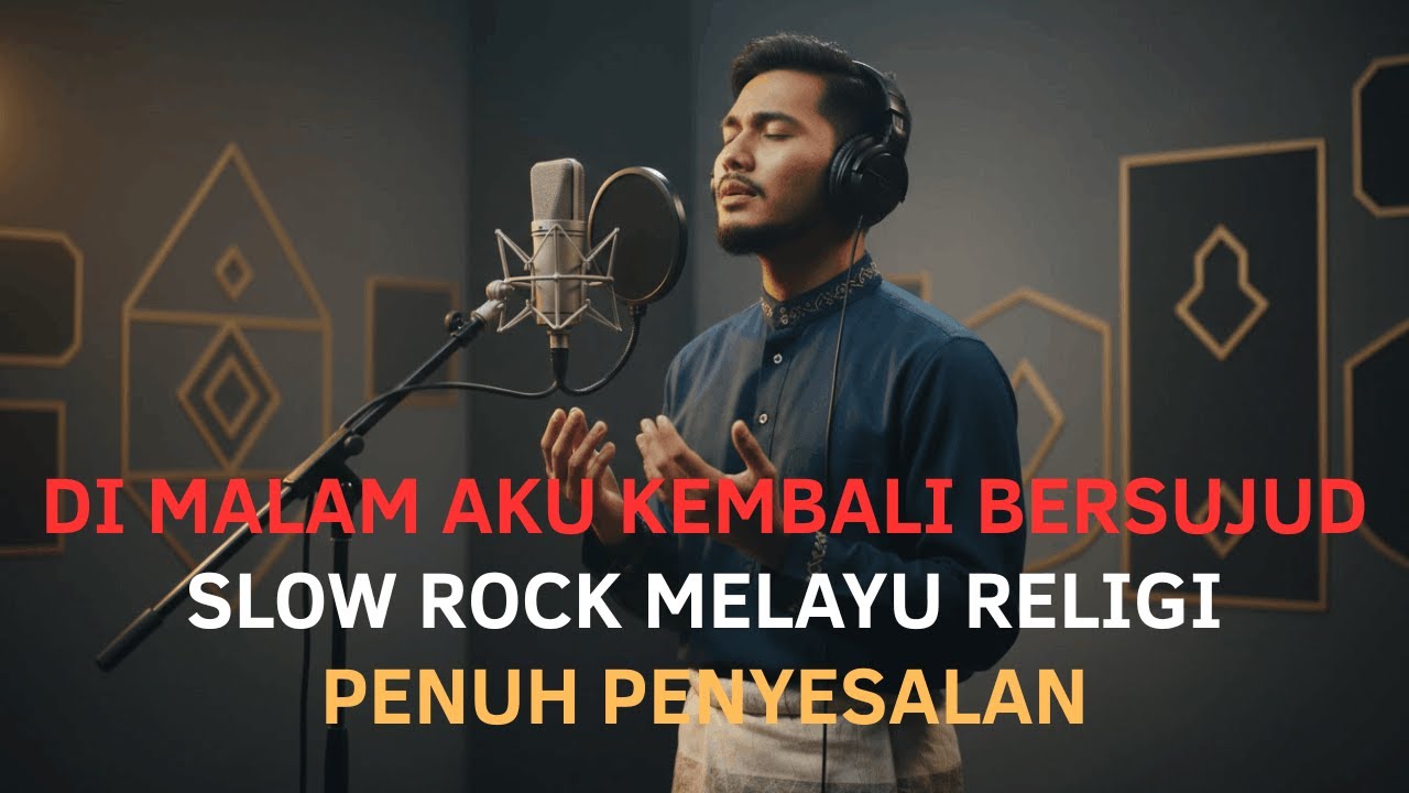 Di Malam Aku Kembali Bersujud | Slow Rock Melayu Religi Penuh Taubat