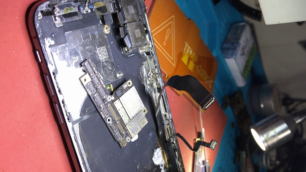 reparación IPHONE X no carga falla bobina L3340 y L3341