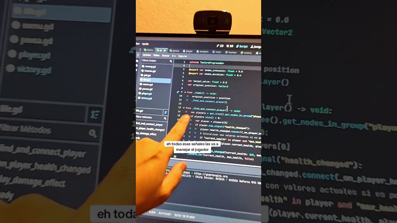 Así de fácil creamos nuestra barra de vida en GODOT 