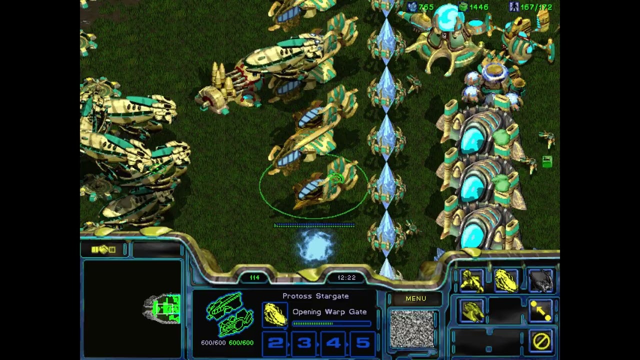 StarCraft 星海 2026 01 07 神族1V7神族 舊地圖 封門 航母