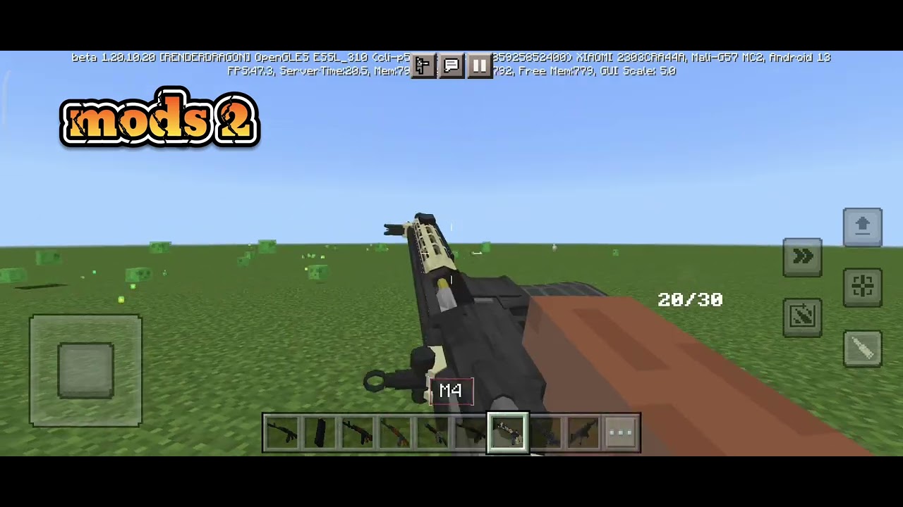 d&uuml;nyanın en iyi silah modu Minecraft PE i&ccedil;indir linkli 🤯🤯🤯🤯