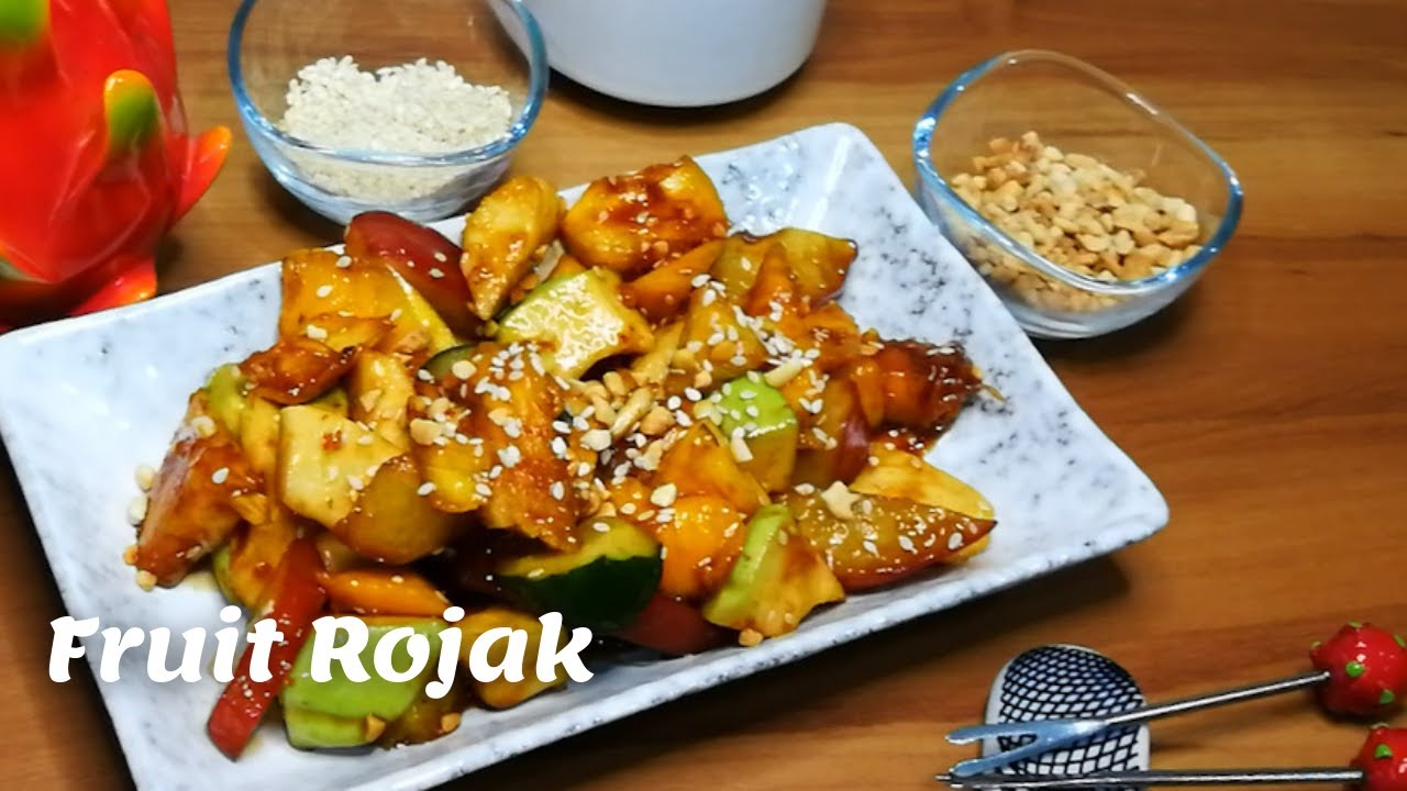 Fruit Rojak Sauce - Vegan | Sweet & Spicy Fruit Salad Sauce | Kuah Rojak Buah - Vegan | Colek Buah