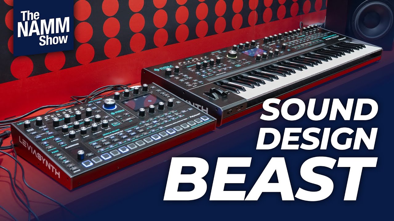 Everything You Need to Know About the ASM Leviasynth & Diosynth | NAMM 2026