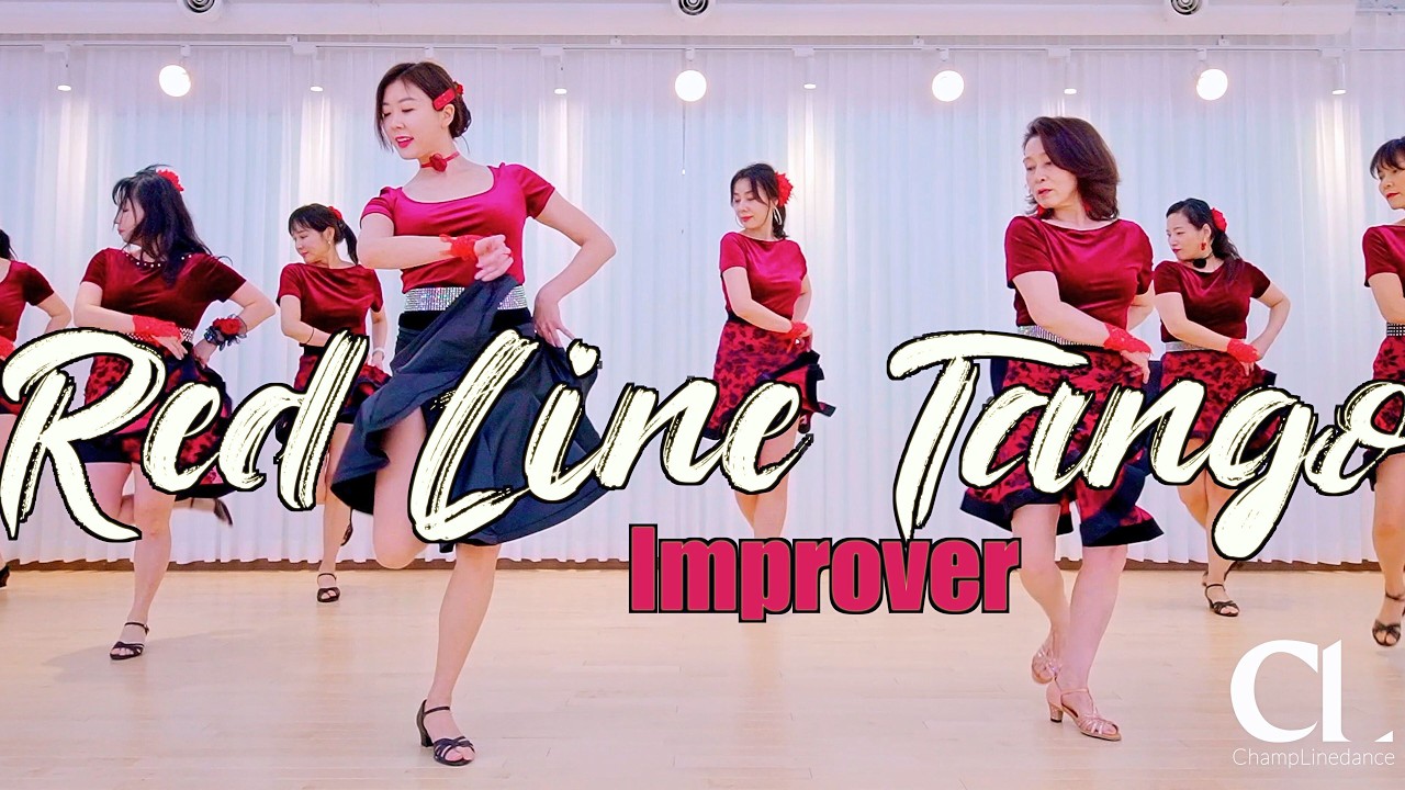 [수요직장인] Red Line Tango (레드 라인 탱고) Linedanceㅣ레드 라인 탱고 라인댄스 | Improver | 챔프라인댄스 | 선릉역 7번 010 8833 4921