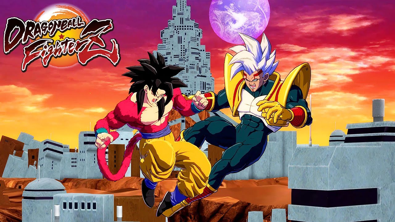 Dragon Ball FighterZ - Super Baby 2 vs Goku SSJ4 Gameplay @ ᵁᴴᴰ (60ᶠᵖˢ) ✔