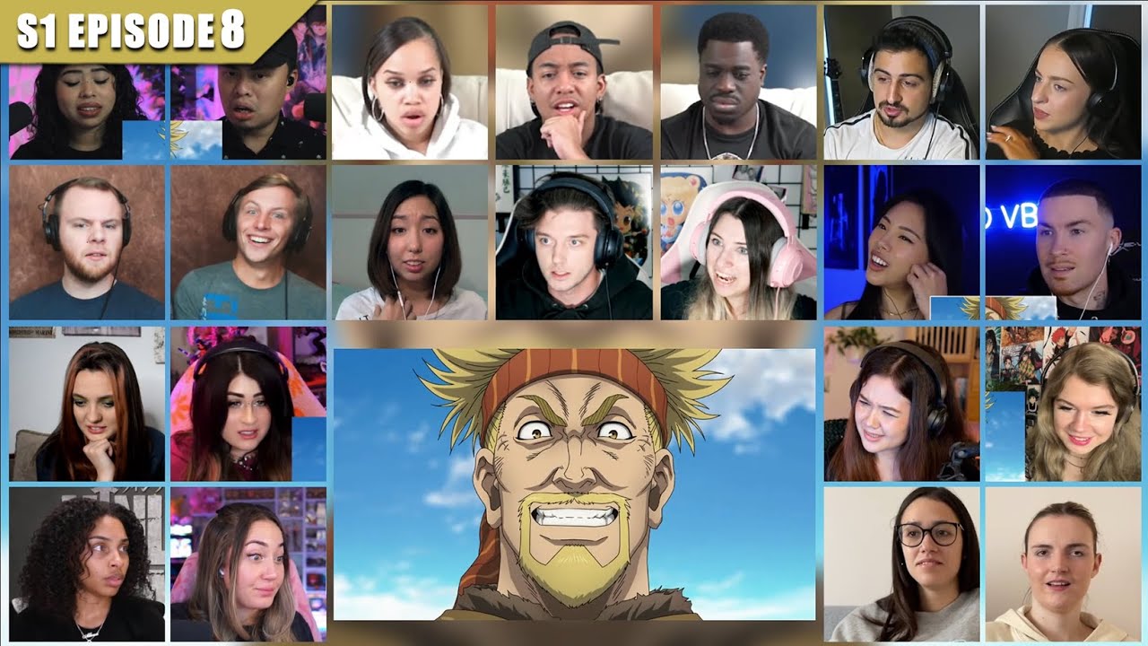 [Full Episode] Vinland Saga Season 1 Episode 8 Reaction Mashup | ヴィンランド・サガ