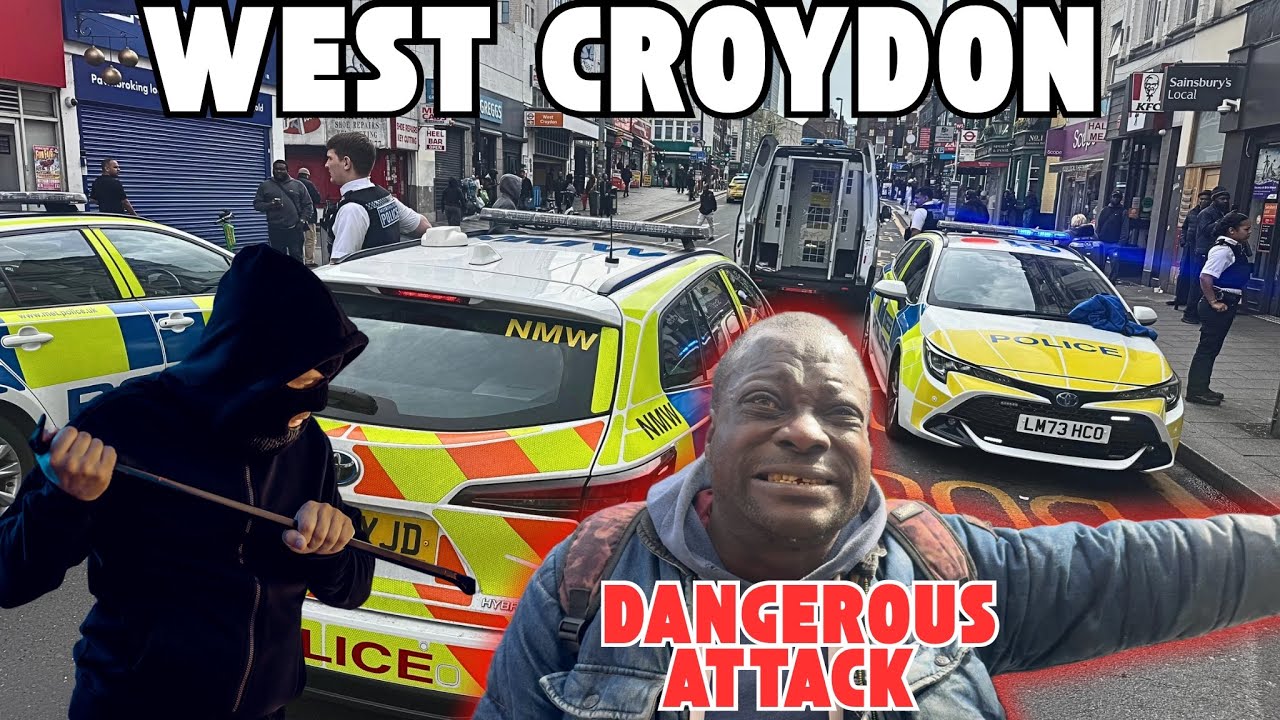 CROYDON TURNS INTO WAR ZONE AFTER DANGEROUS ATTACK TODAY