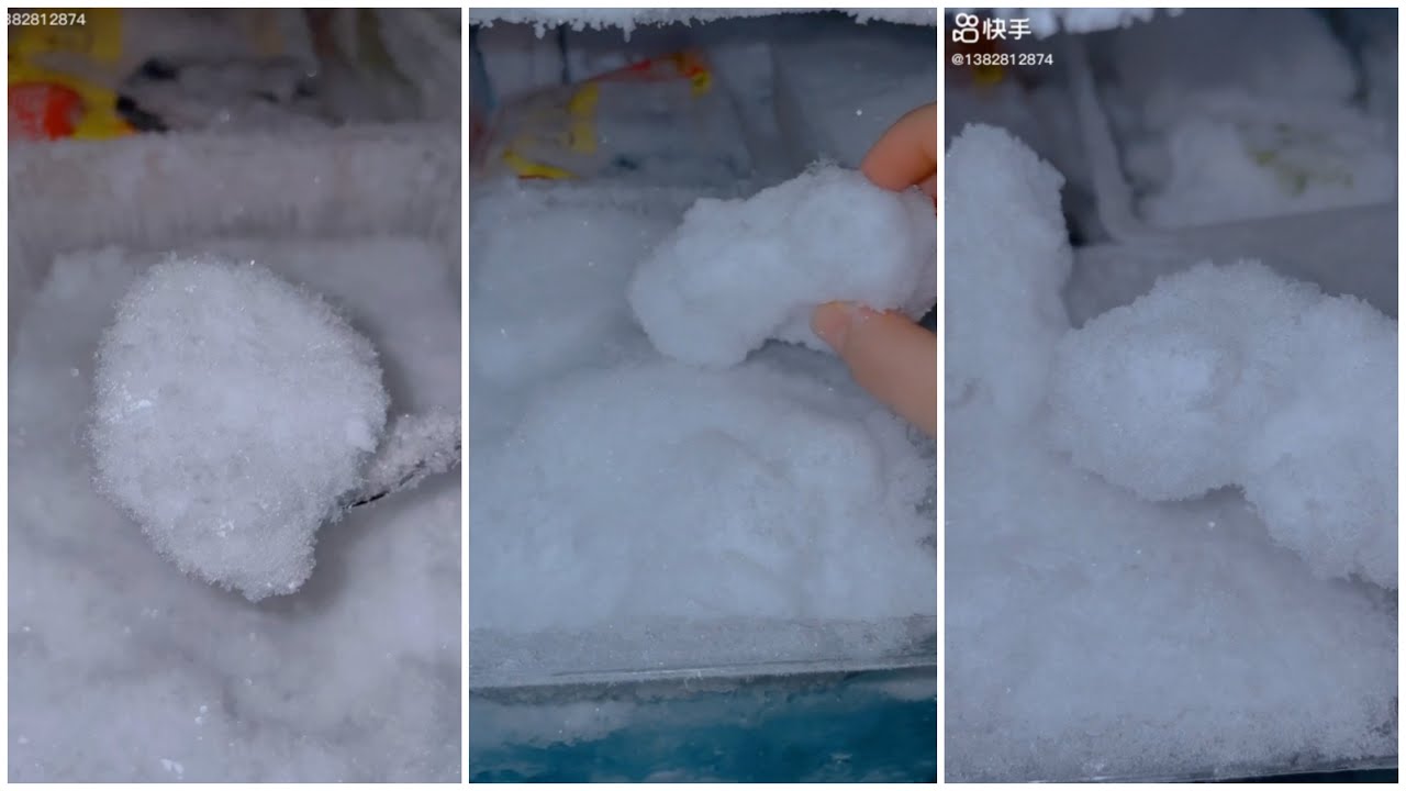 EP. 79 FREEZER FROST | EATING ICE .asmr iceeating #freezerfrost #iceeating