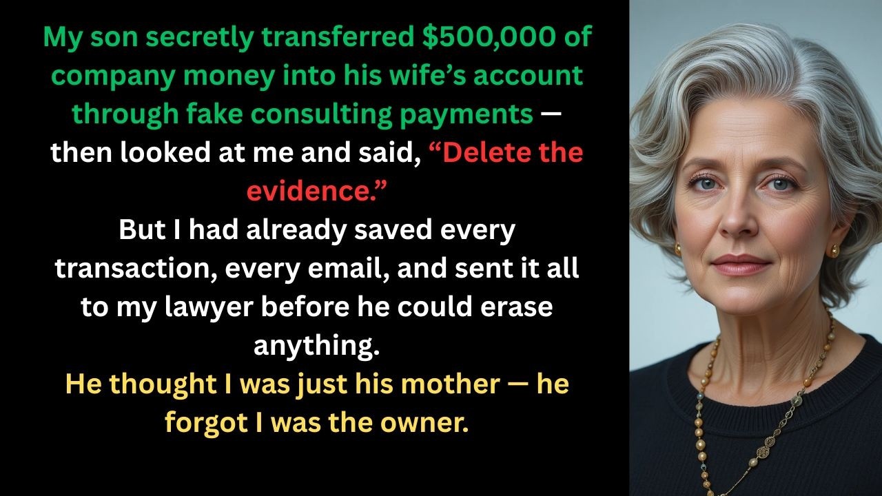 “Delete The Evidence”—My Son Stole $500,000 From Me… So I Took Him To Court