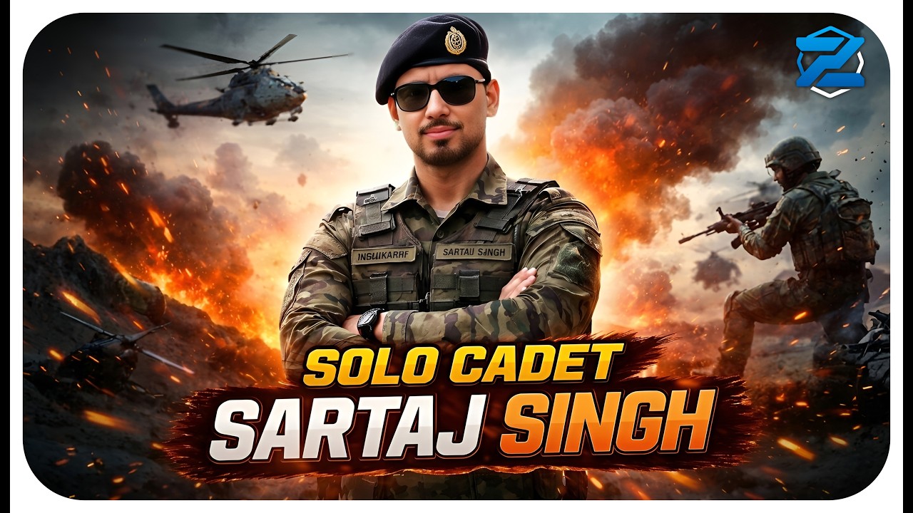 🚨SOLO CADET SARTAJ SINGH ON DUTY | VANSH IN ZEROSYNC | ZEROSYNC ROLEPLAY LIVE STREAM INDIA