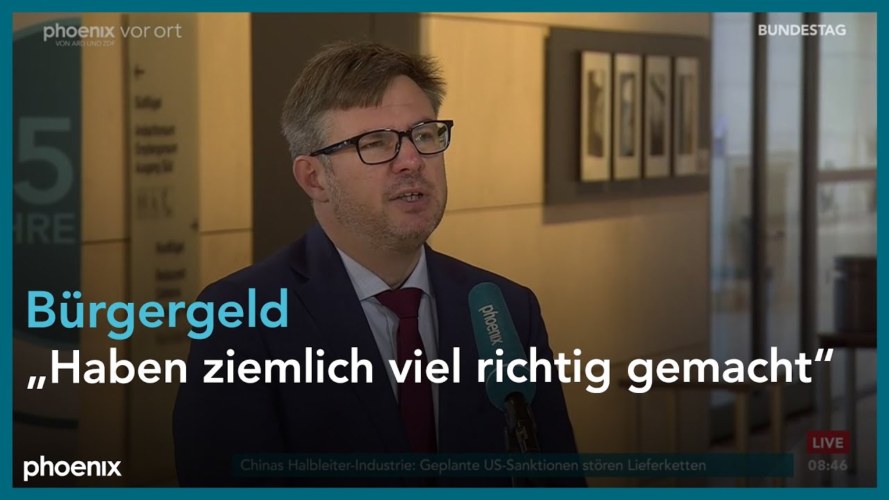 bundestagsgespräch mit Jessica Tatti und Martin Rosemann zum Bürgergeld am 13.10.22