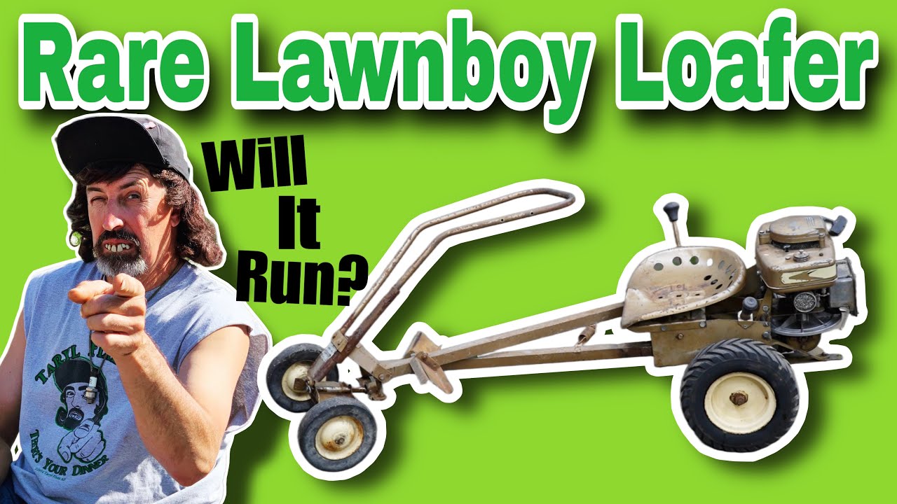 RARE 1960 Lawnboy Loafer. Will It Run?