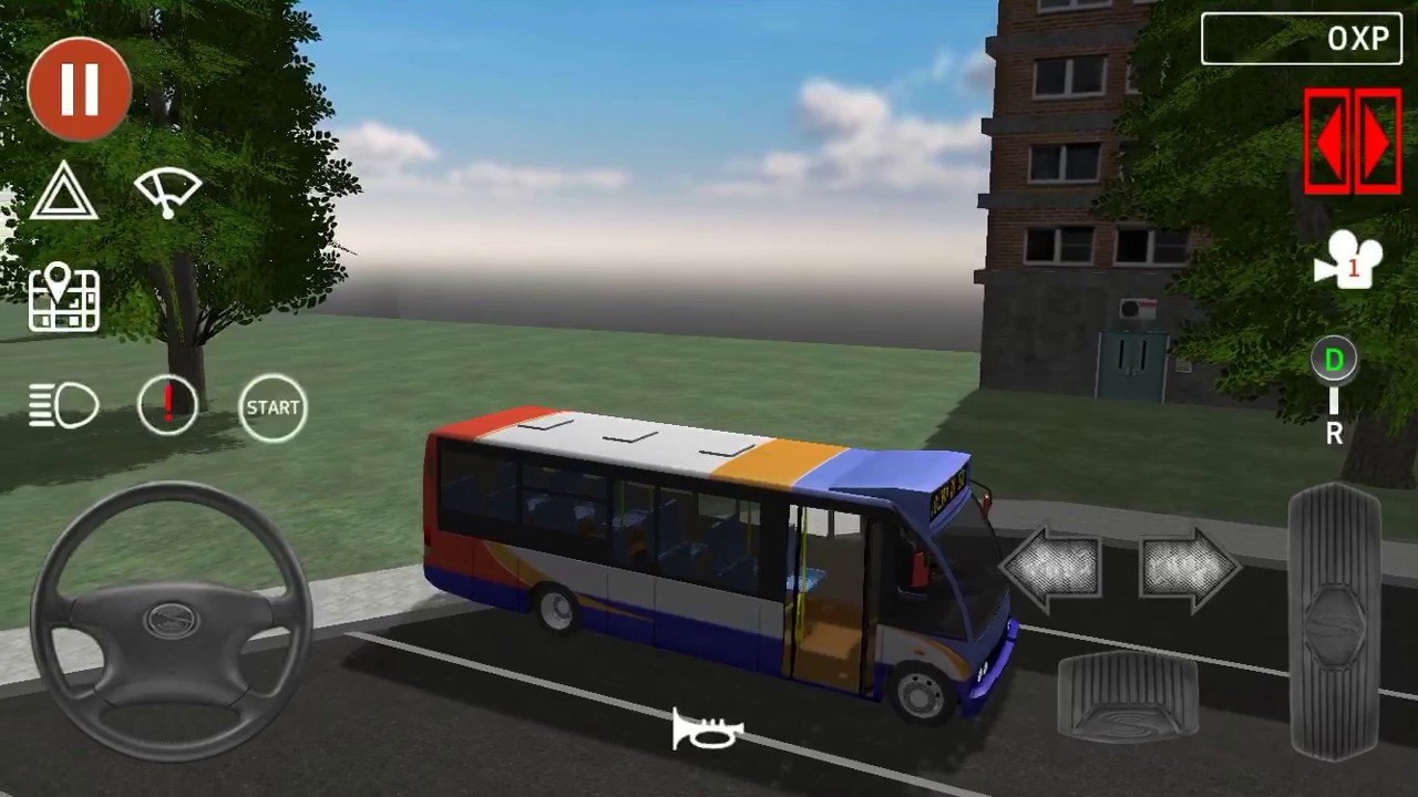 Public transport simulator-route 52A Glasgow City centre to Clydebank part 1 with the Optare Solo