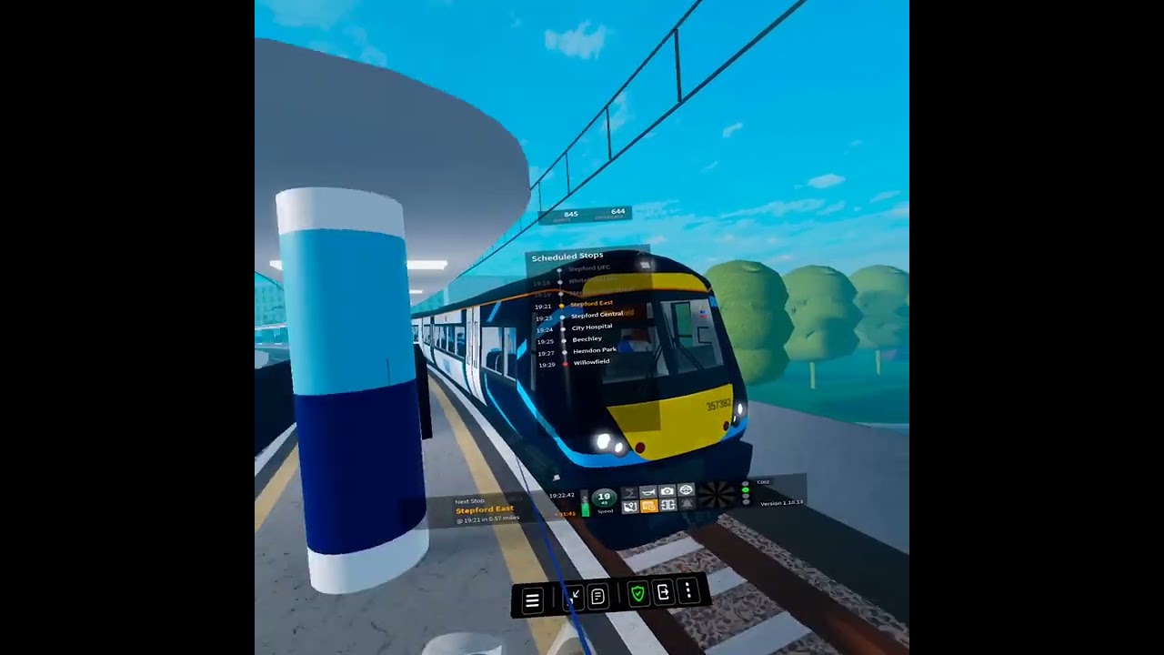 Stepford County Railway (SCR). Glitch VR experience.