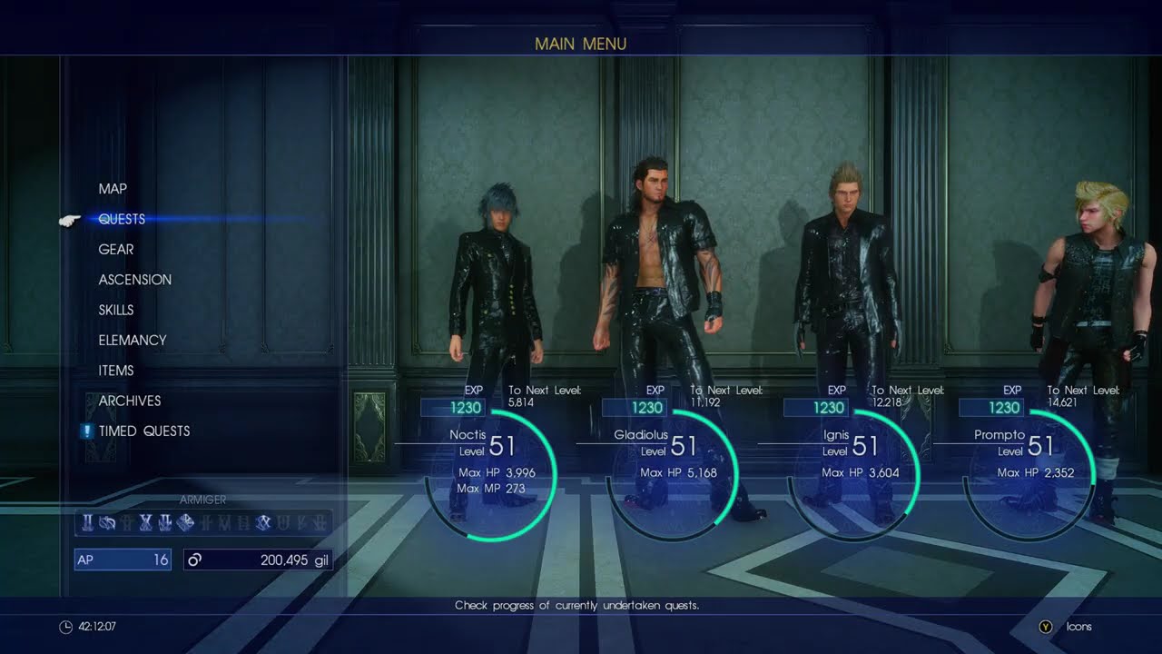 FINAL FANTASY XV - Part 26 I'd be done by now. (NP)