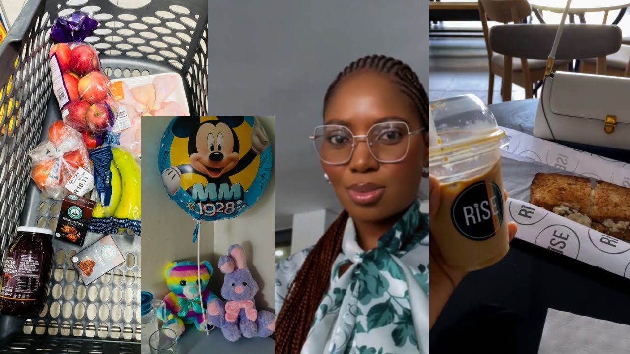 Vlog | Rise coffee shop| Mini grocery haul + Cooking| Church| Hospitalisation😢| #vlog #southafrica  