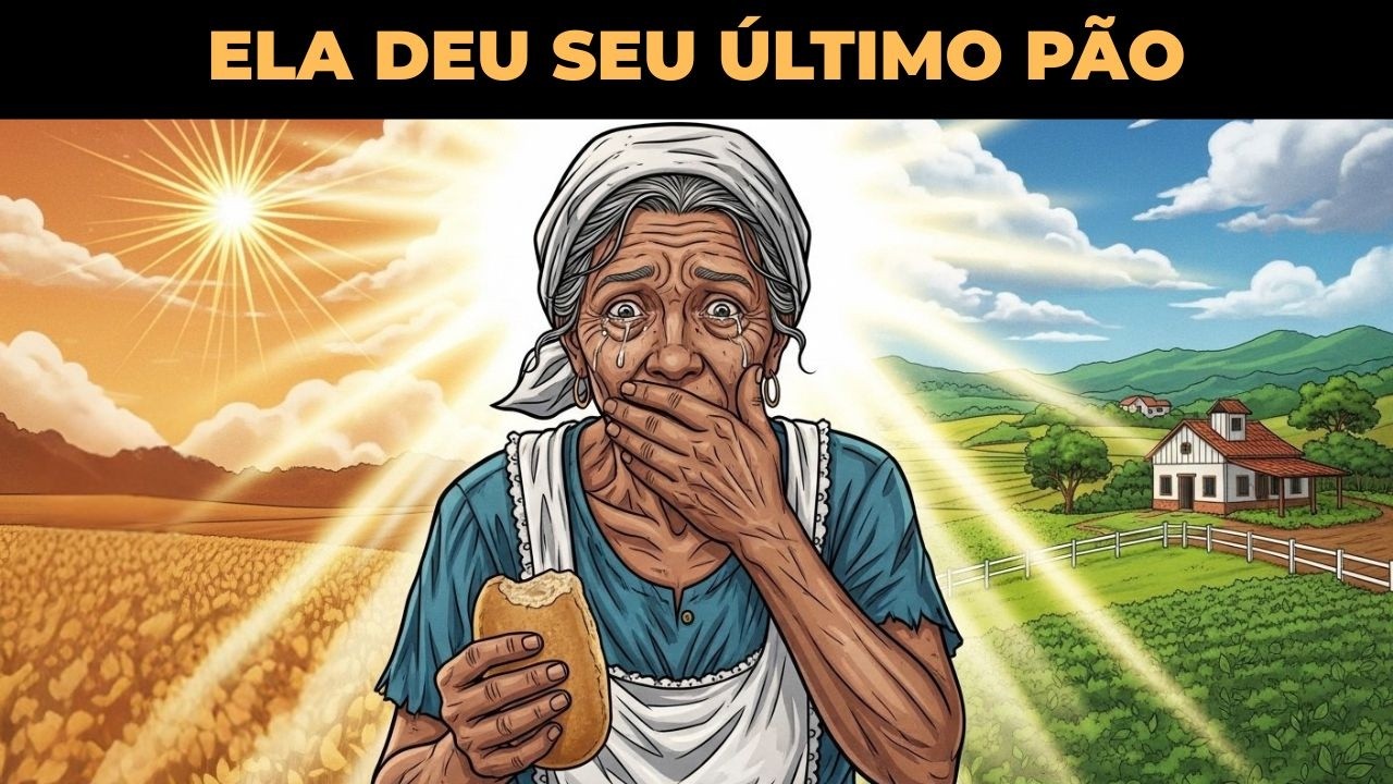 Ela Deu o Seu Último Pão e Aconteceu o Inimaginável.