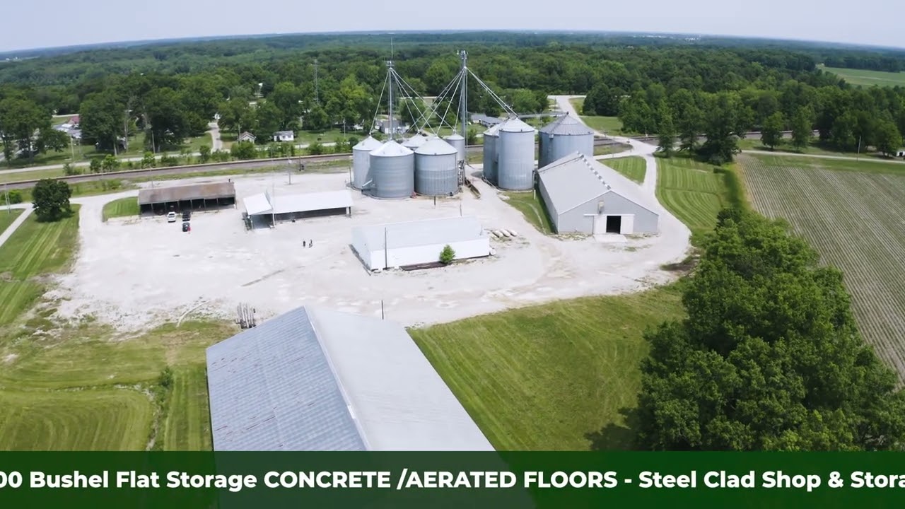 Grain Elevator, Flat Storage, Shop and Office