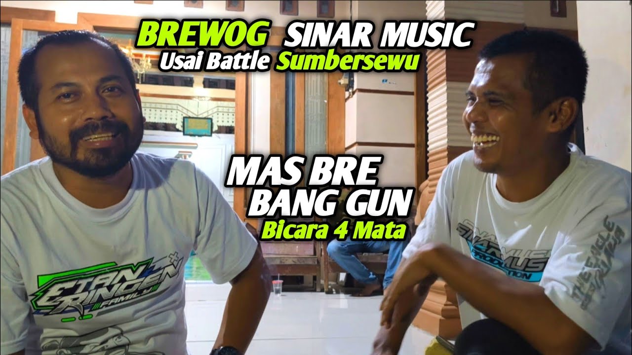 Akhirnya🔥Mas Bre & Bang Gun Sinar Music bertemu 4 mata 👀