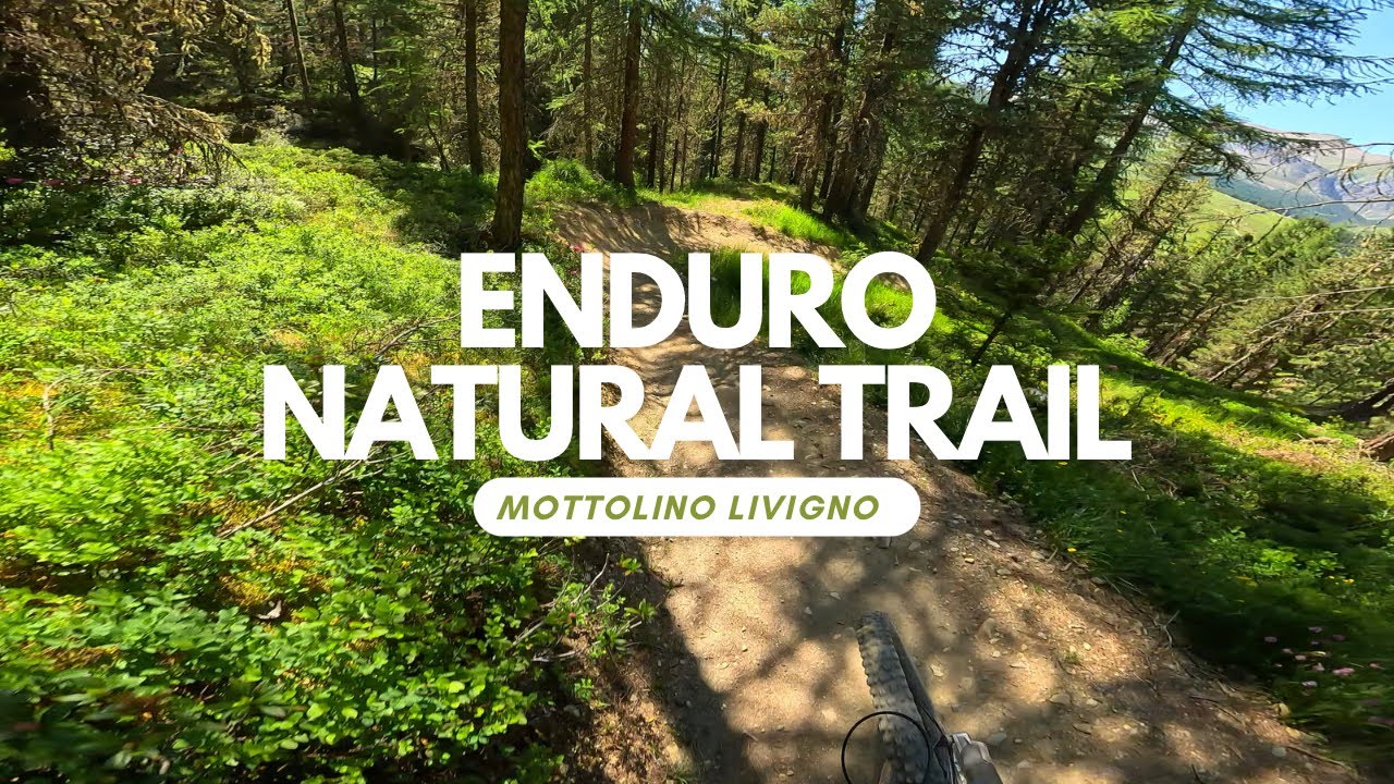 Enduro Natural Trail Bikepark Mottolino Livigno Italy 🇮🇹 POV RAW full run
