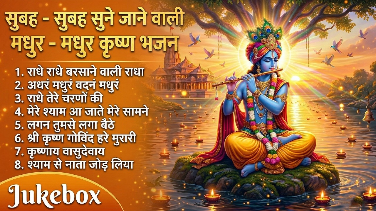 Top 10 Krishna Bhajans | कृष्ण भजन | Nonstop Bhakti Songs | Latest Radhe Krishna Bhajan & Songs