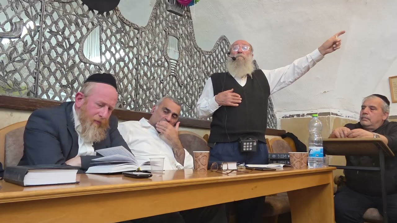 דרשת הצדיק איש הר ציון, הרב יעקב נענה לפרשת ויקהל פקודי, תשפ