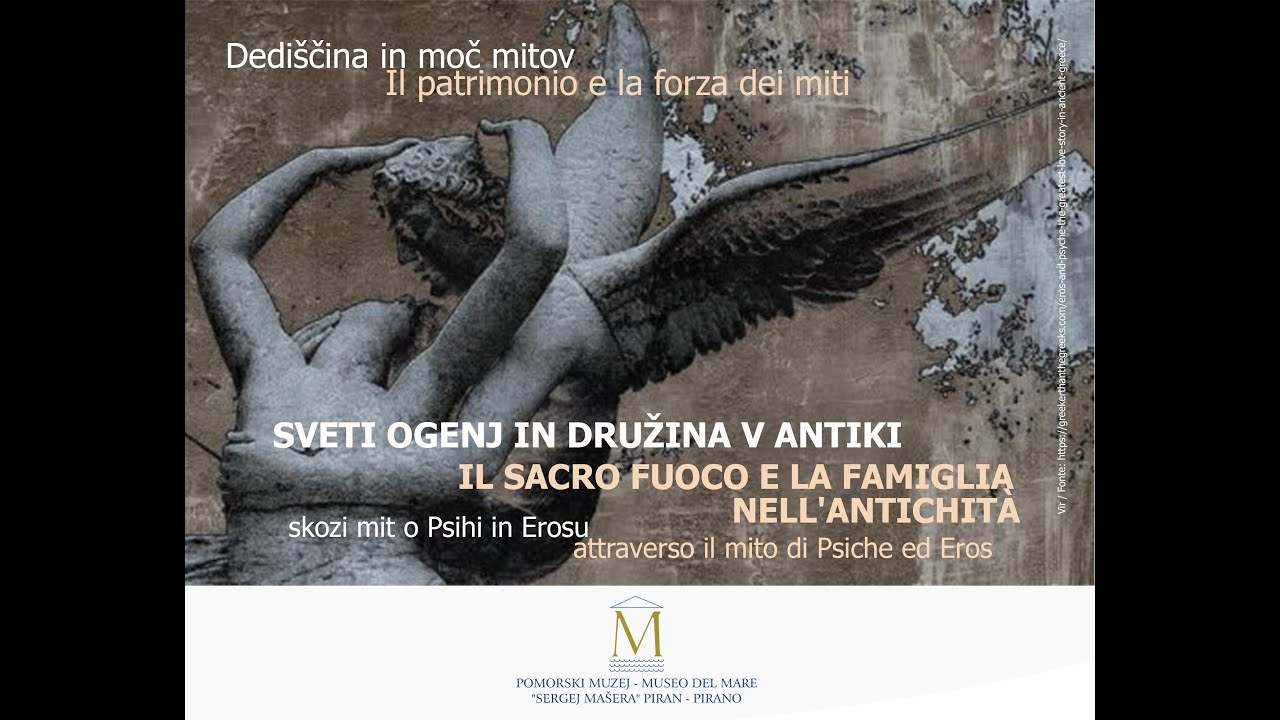Predavanje ddr.  Verene Perko »Sveti ogenj in družina v antiki; skozi mit o Psihi in Erosu«