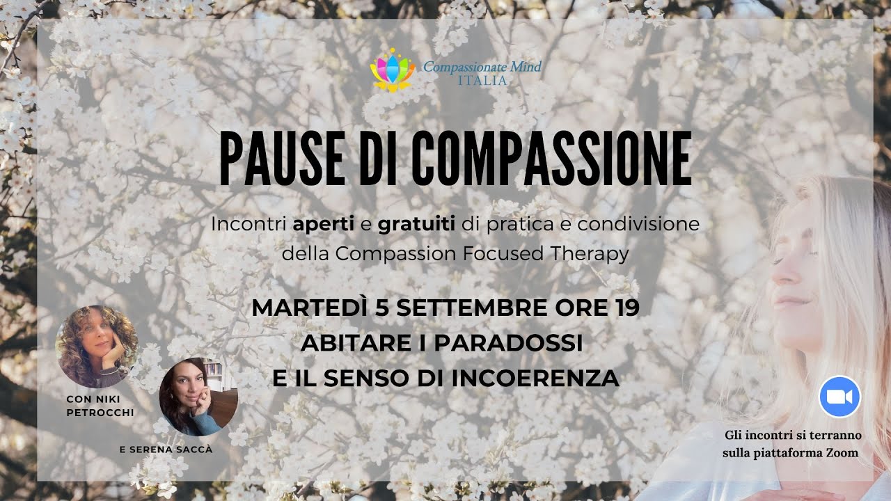 Pause di Compassione - Compassion e Senso di Incoerenza