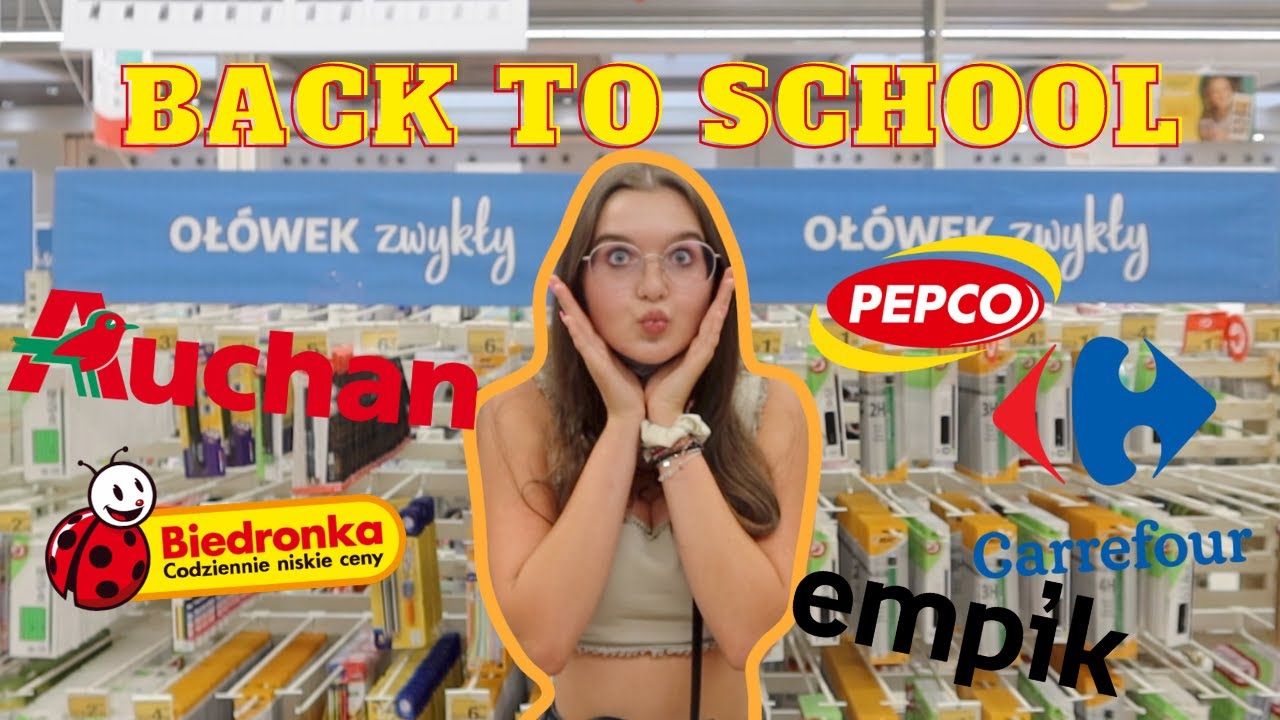 BACK TO SCHOOL #1 2021 | SHOPPING VLOG - PRZEGLĄD SKLEPÓW