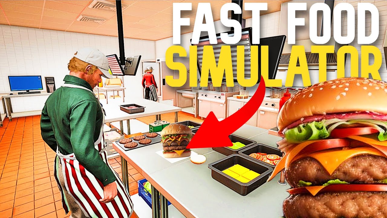 YES, FINALLY!! THIS IS AMAZING!! They Made a Co-Op Fast Food Restaurant Simulator!!
