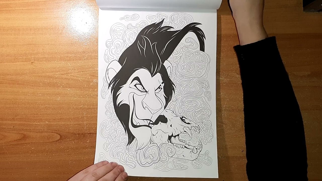 présentation - Grand bloc Disney Méchants