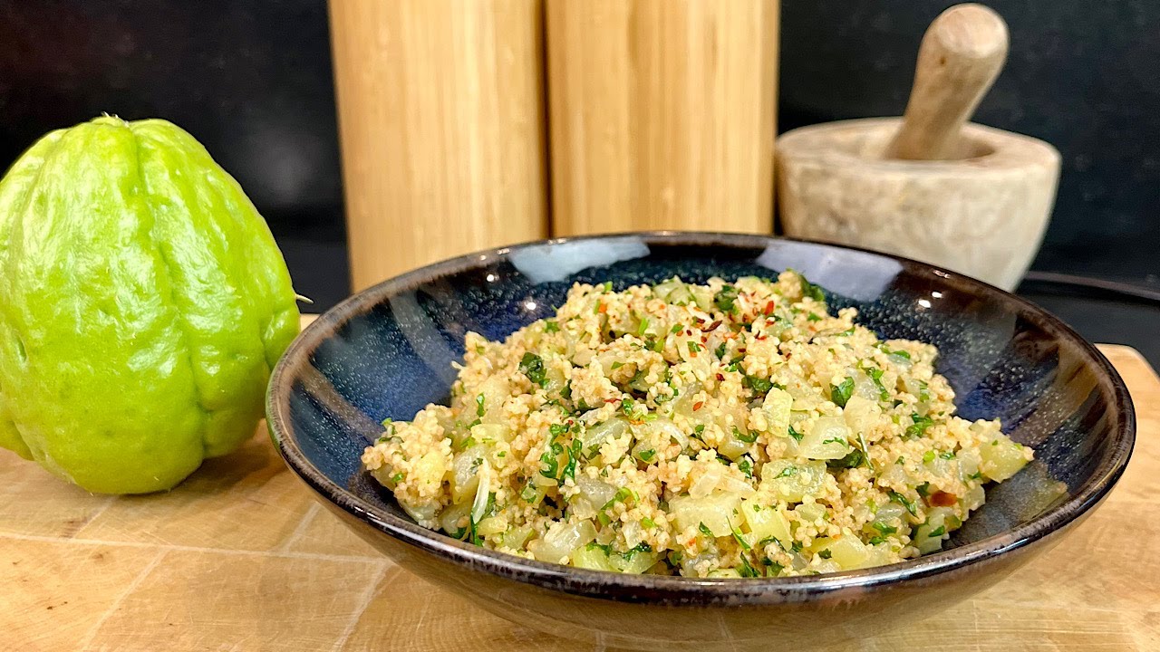 Couscous de petit épeautre à la chayote