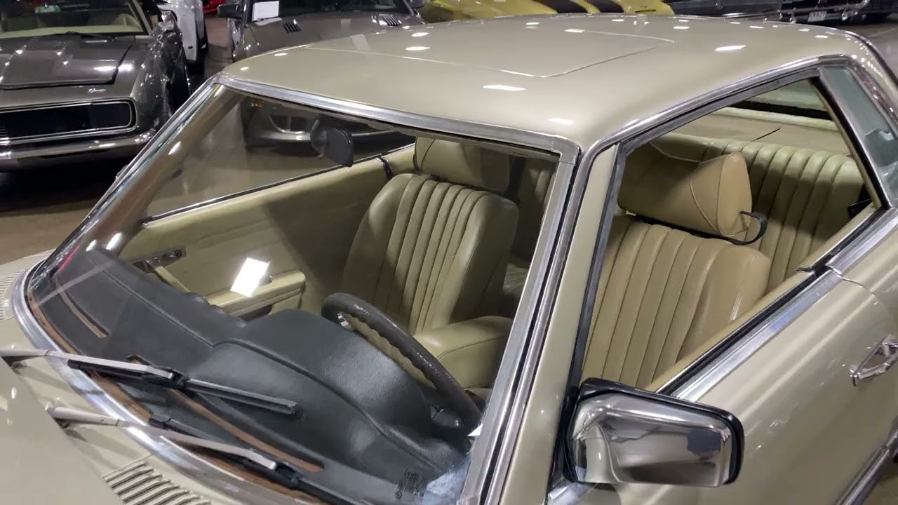 1976 Mercedes Benz 450 SLC in Gold