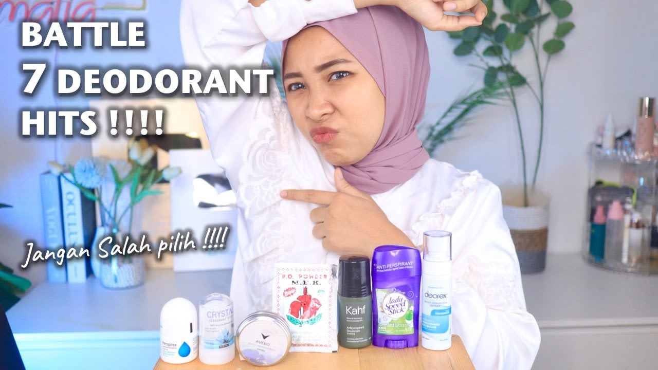 JANGAN SALAH PILIH !!! BATTLE 7 DEODORANT HITS ! WAJIB TONTON SEBELUM BELI .. BAU BADAN HILANG !
