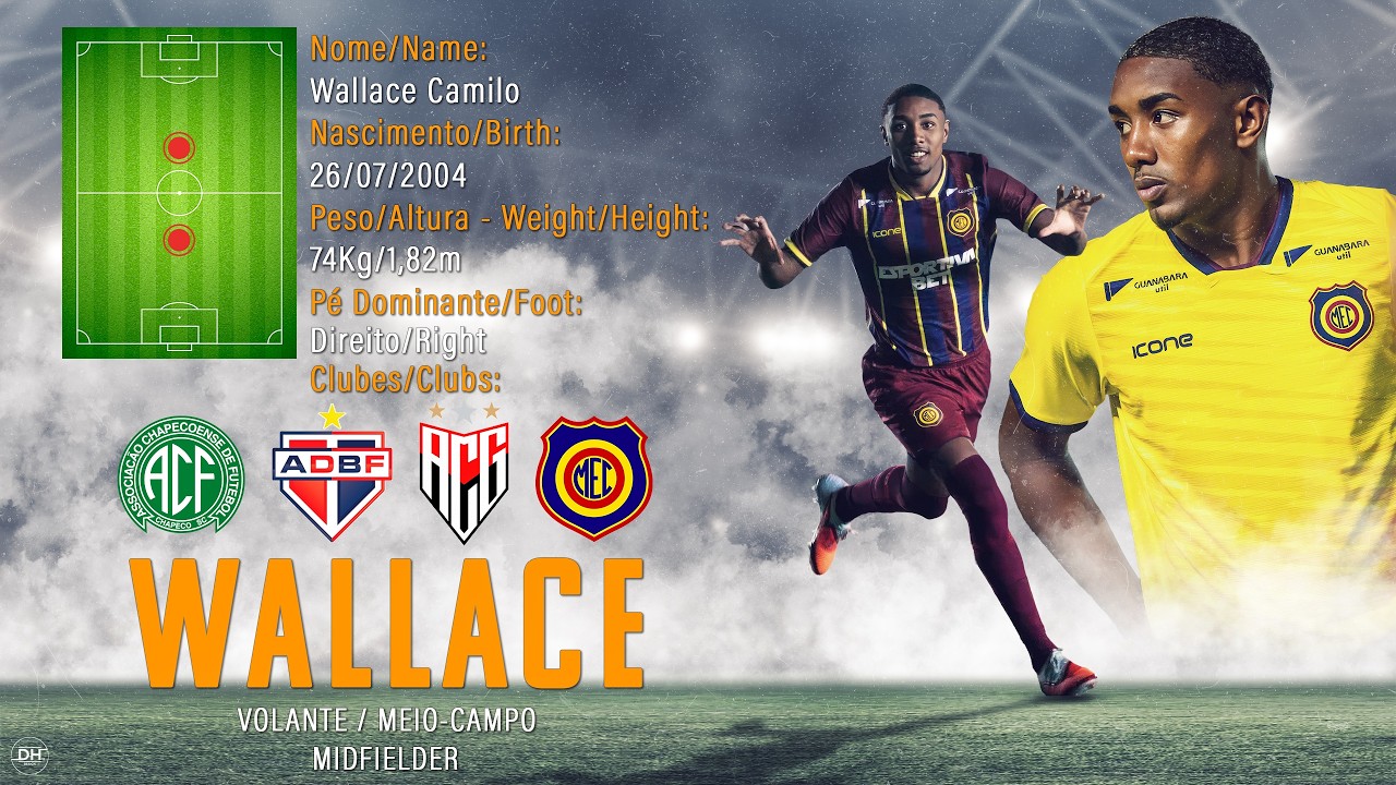 Wallace Camilo - Volante/Meio-Campo - DVD 2026