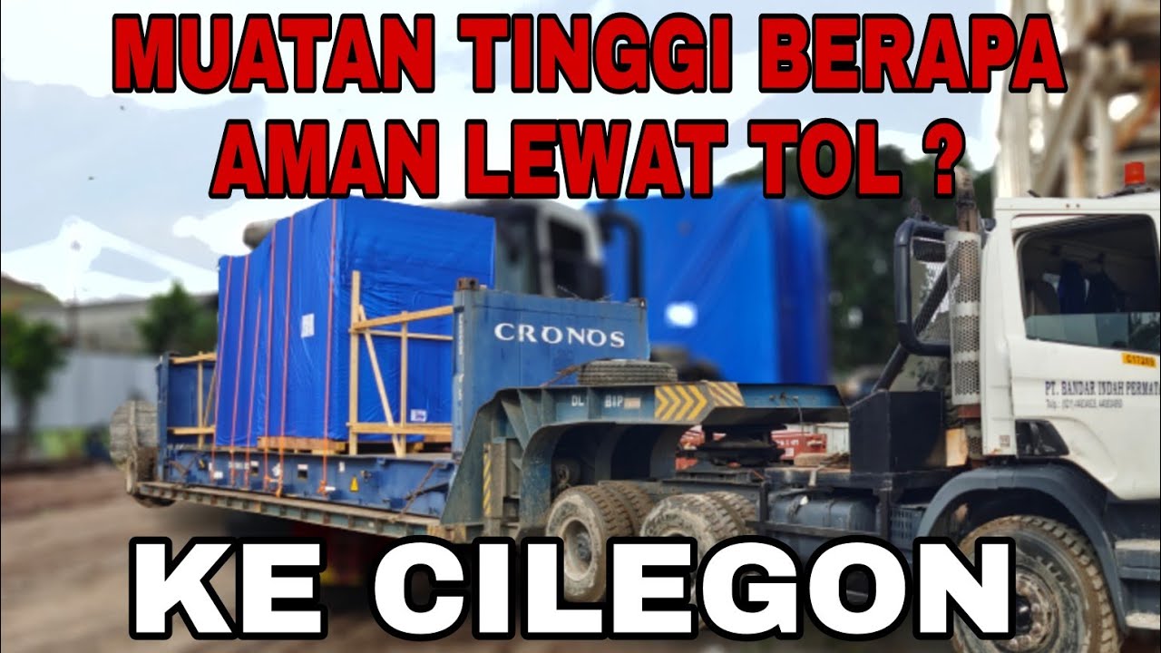 TRIPLEK BABON‼️ BIKIN SOPIR NYAMAN MUATAN PINDAH BUNTUT LOWBED TRAILERS ARAH CILEGON KENAPA YA⁉️