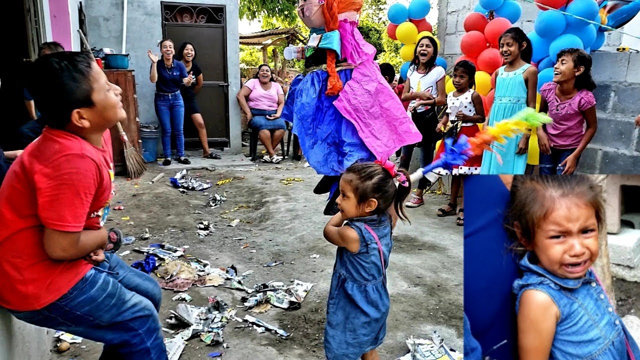 Asi Reventaron Las Piñatas Estuvo Bien Divertido Aún con los😅palasos