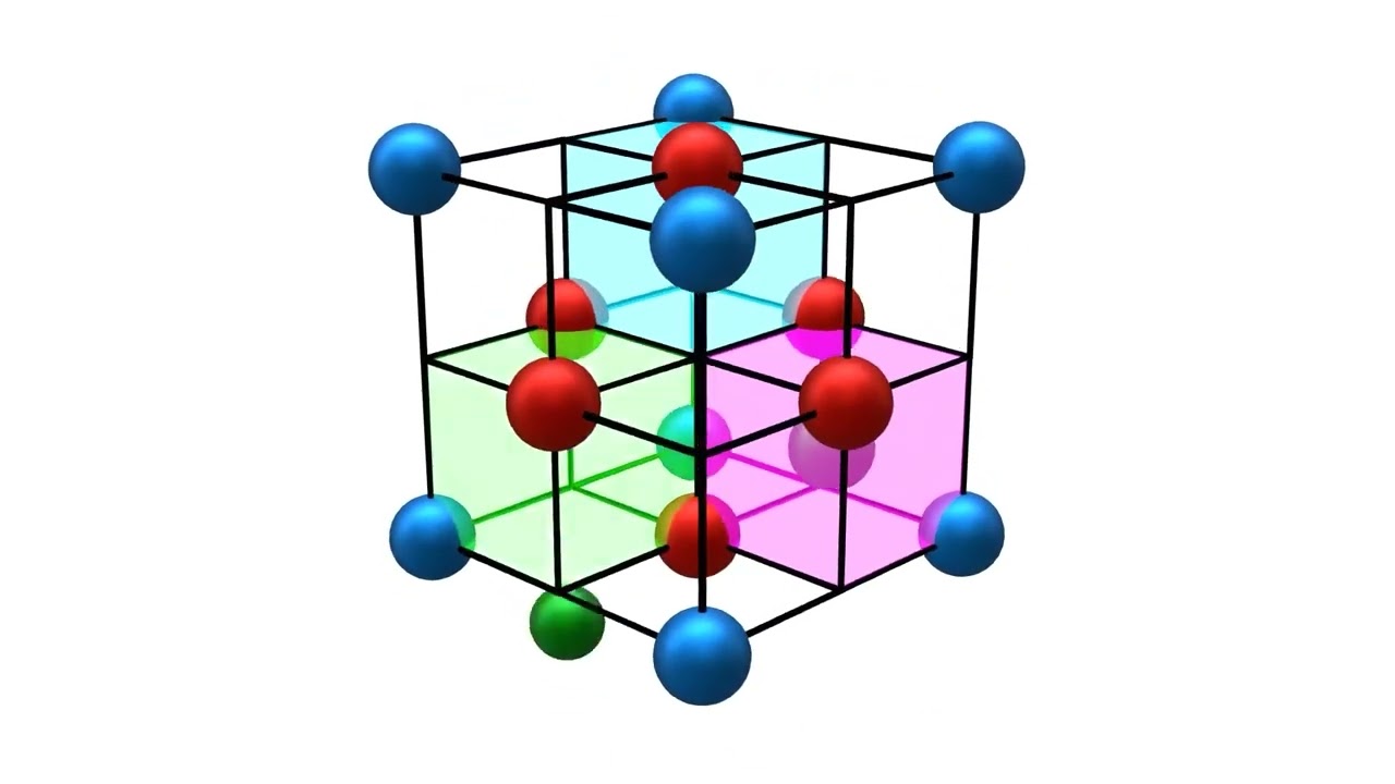 Diamond Structure Visualization | 3D Animation