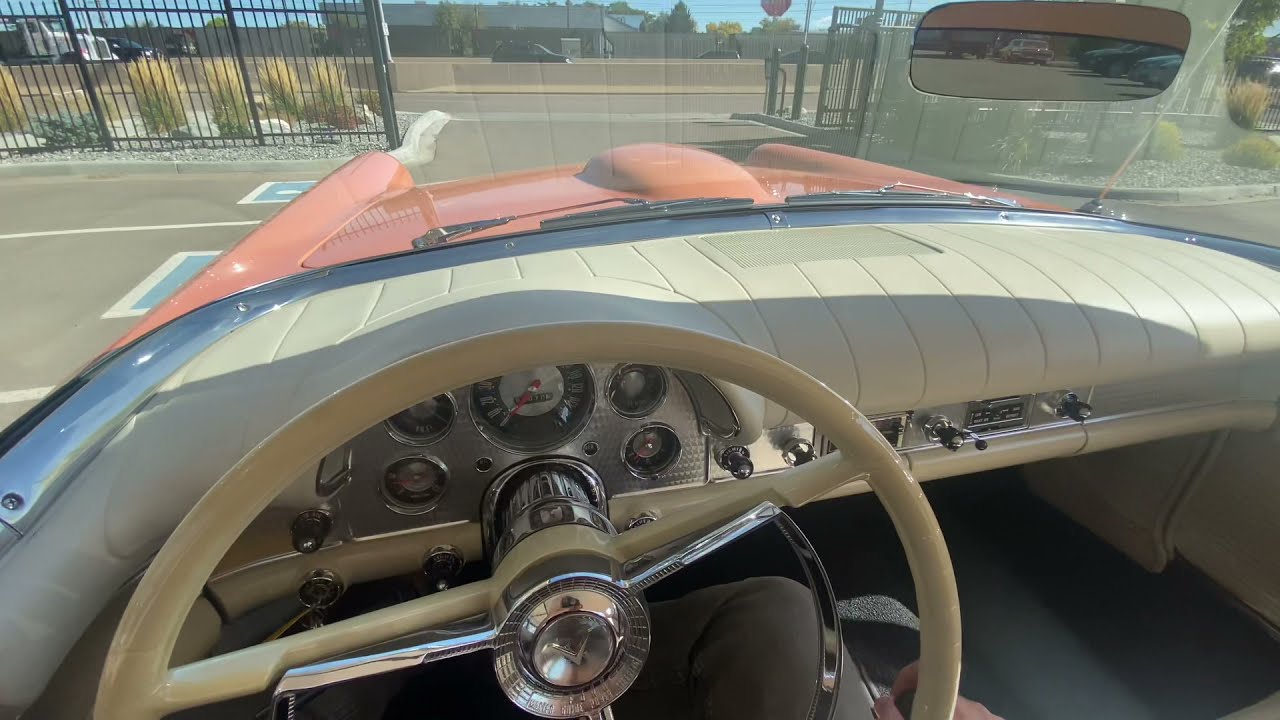 Test Drive 1957 Ford Thunderbird Fully Restored Coral Sand 312 V8