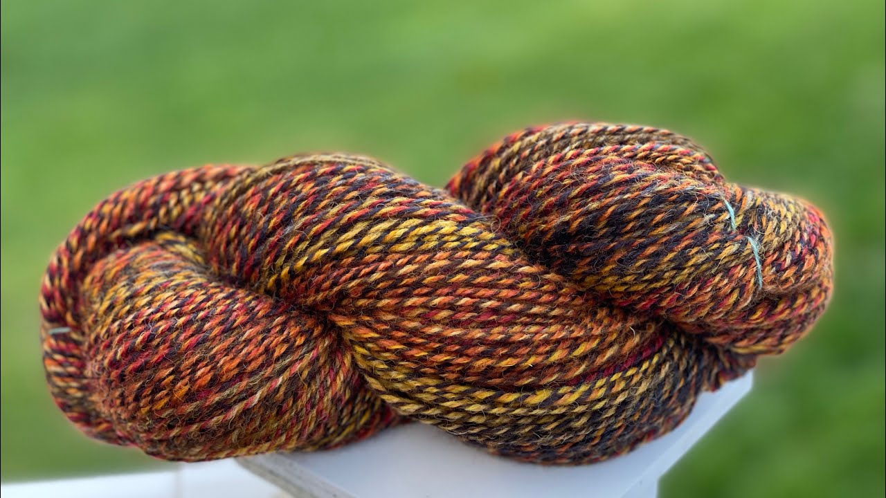 How To 3-Ply Jacob Wool Combed Top