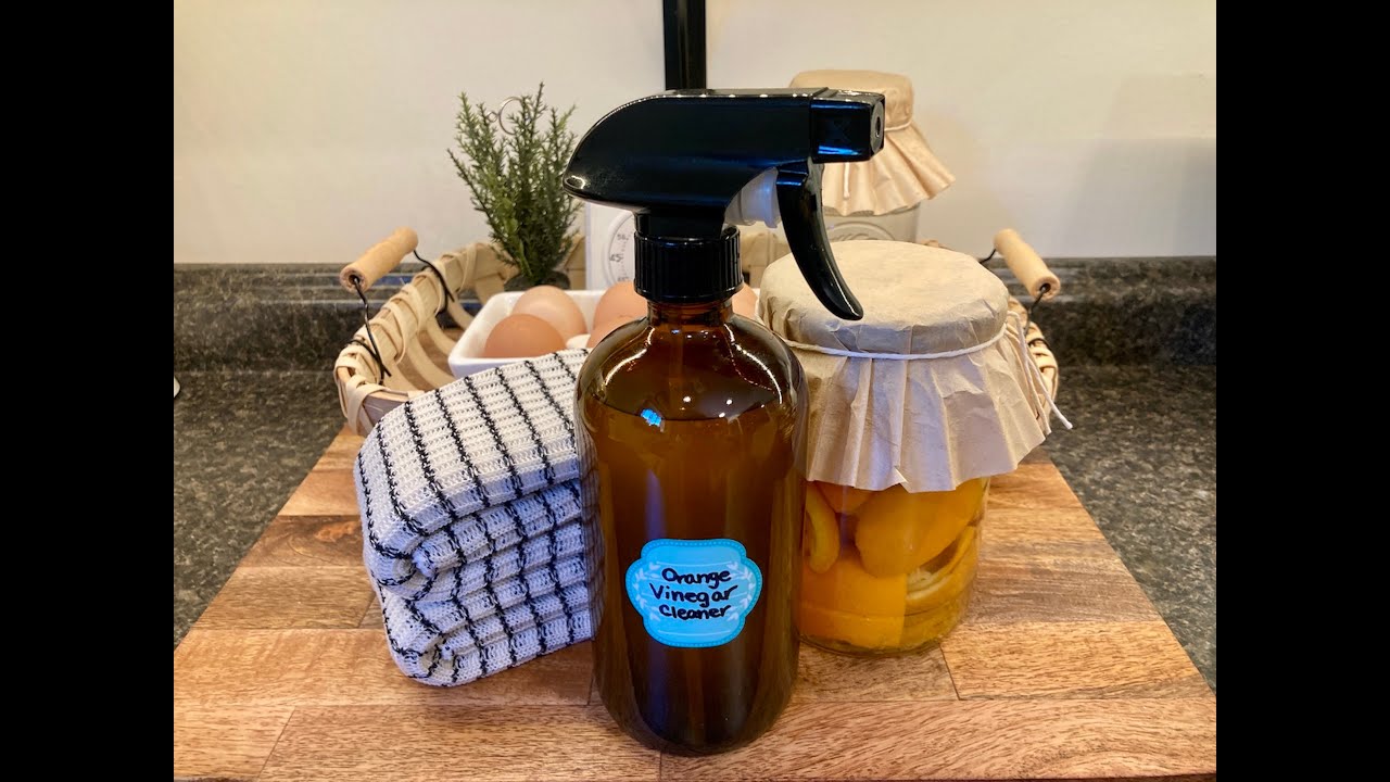 Homemade Orange Vinegar Cleaner: Make It Monday!
