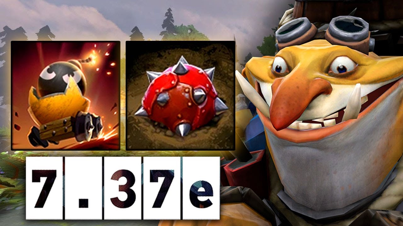 Течис 30 тира, как же много пользы! - Techies 7.37 DOTA 2