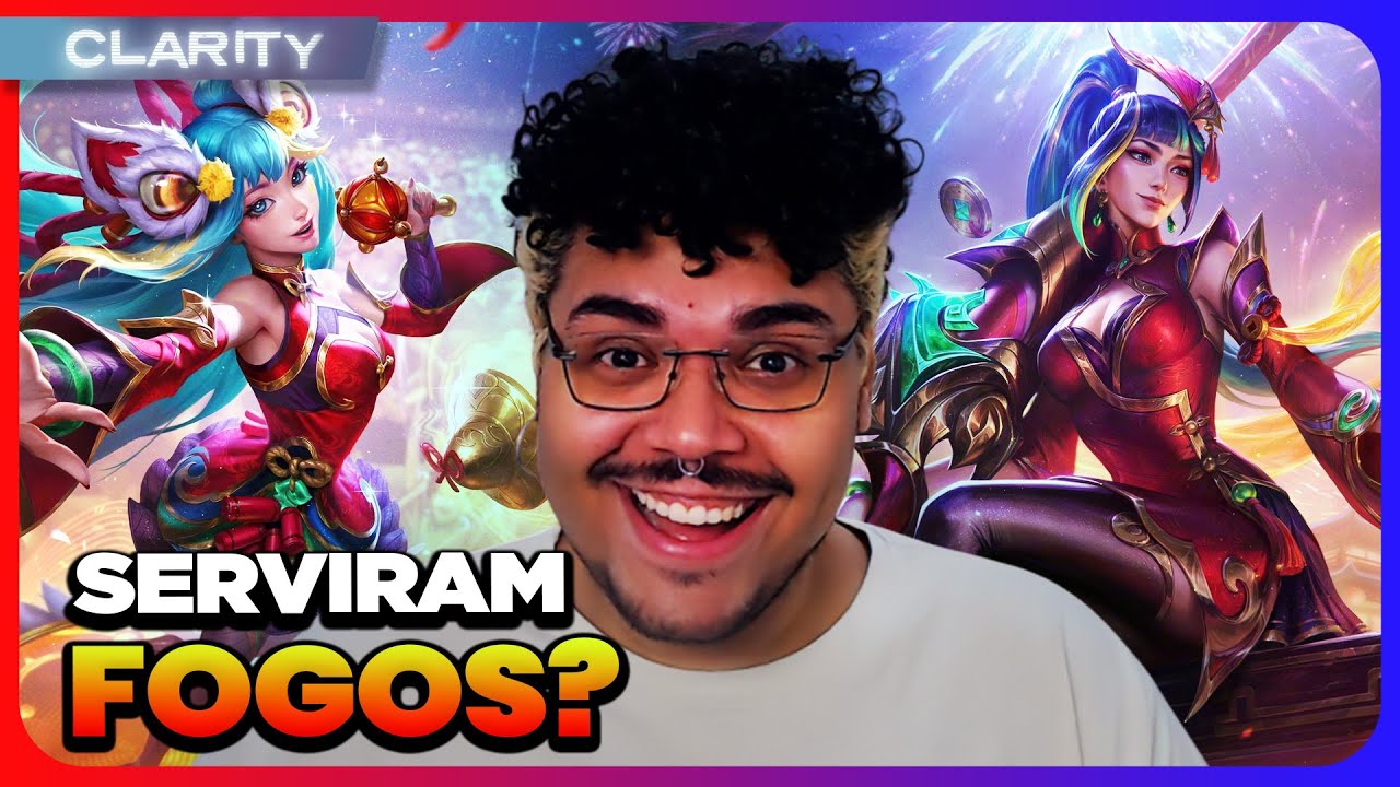 REACT NOVAS SKINS FOGOS DE ARTIFÍCIO | LEAGUE OF LEGENDS |