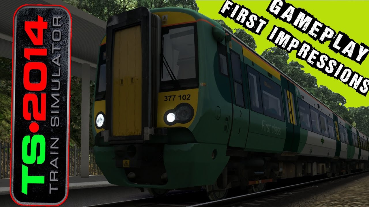 Train Simulator 2014 Gameplay / First Impressions Pc HD